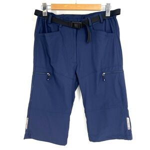 Aero Tech Designs Cyclewear Cargo Shorts Mens‎ Size M Navy Urban Pedal Pushers